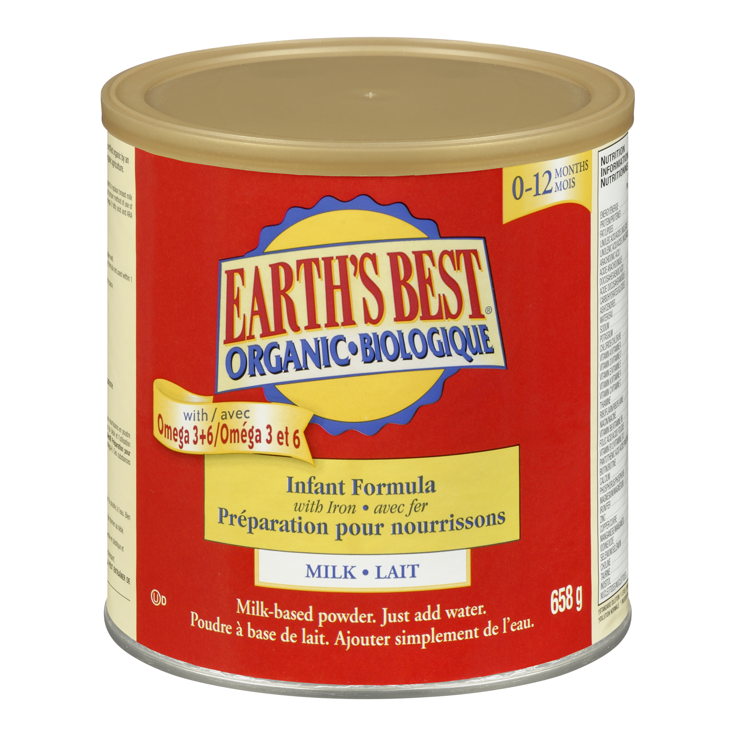 earth's best infant formula
