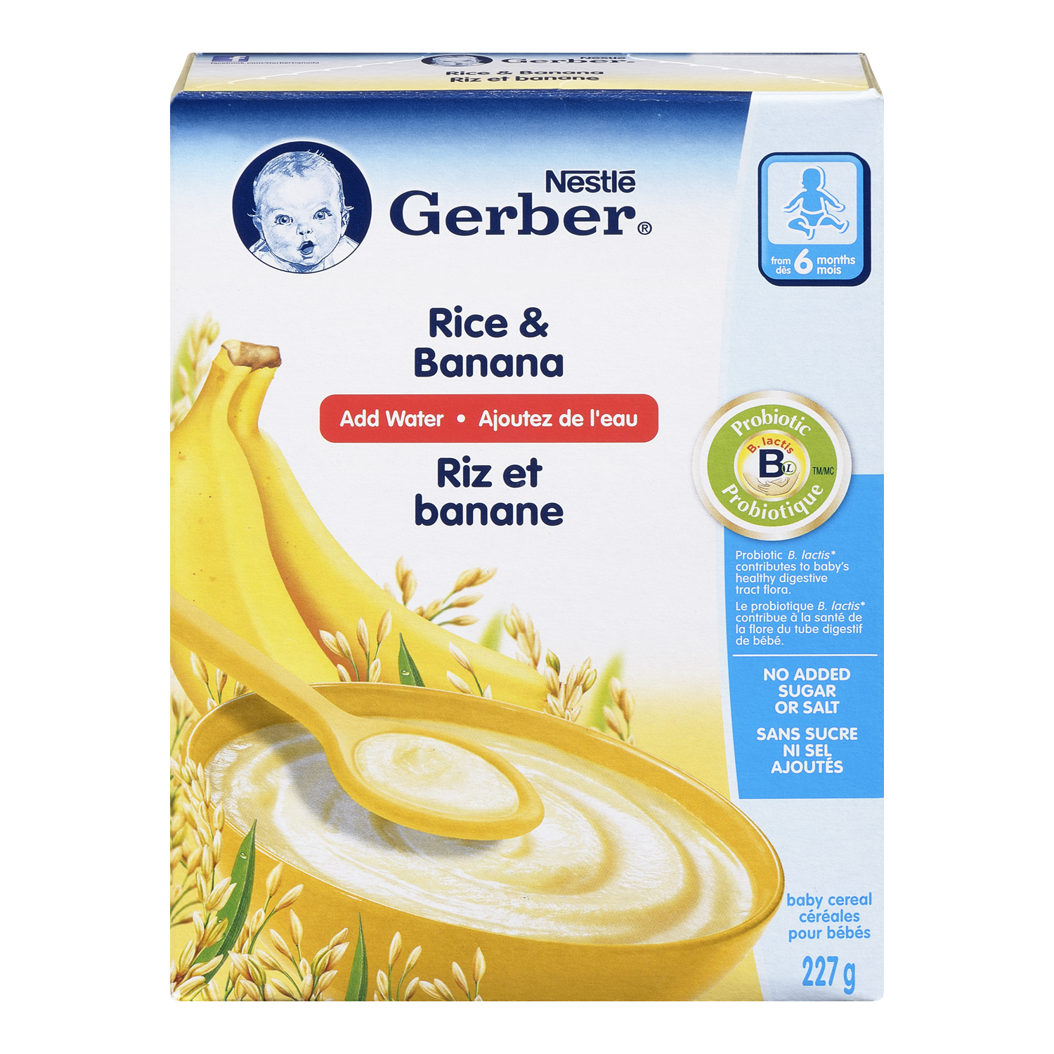 gerber baby rice cereal