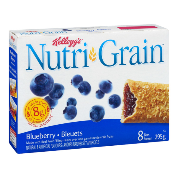 nutri grain blueberry bars ingredients