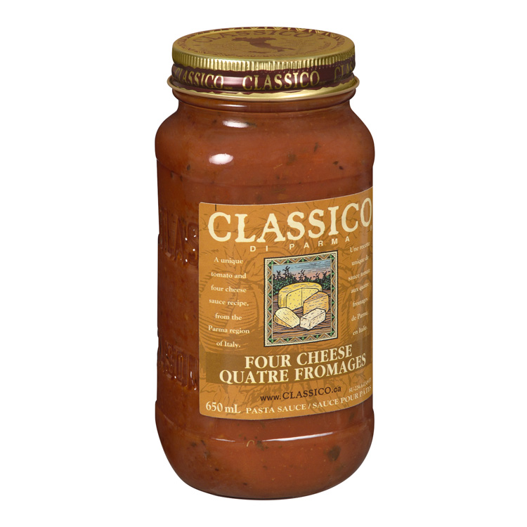 Classico Pasta Sauce - Four Cheese 650ml - Whistler Grocery Service