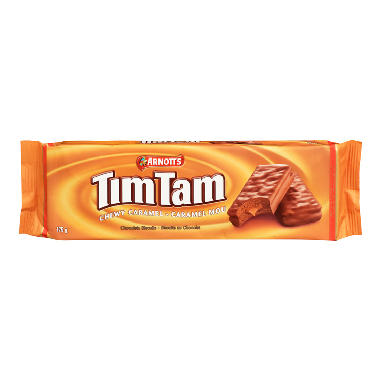 Tim tam cookies chewy caramel whistler grocery service delivery