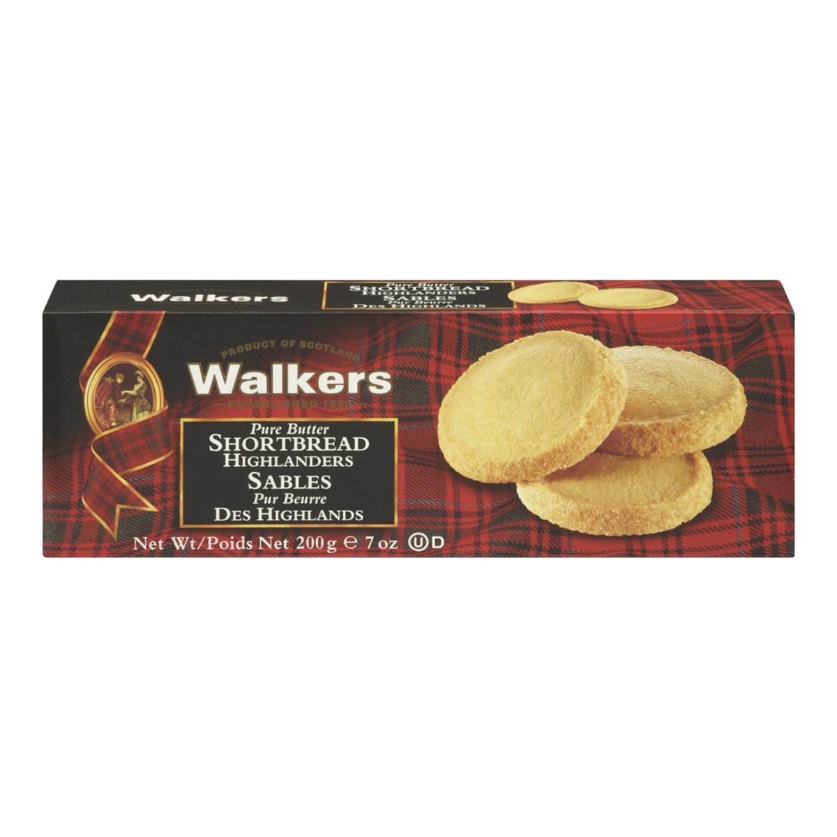 Walkers Shortbread Cookies Whistler Grocery Service Delivery   Walkers Shortbread Cookies Highlanders Pure Butter 200g 1200x1200 