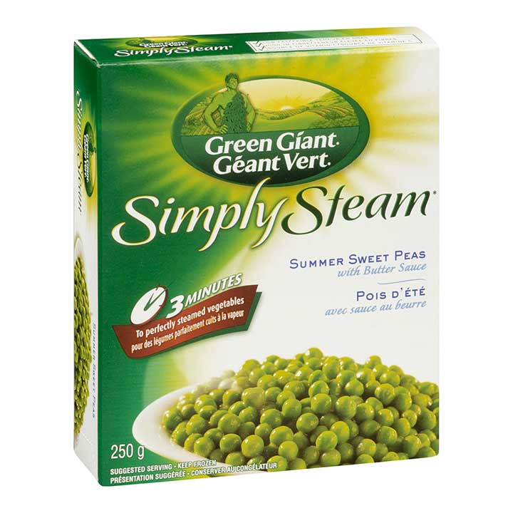 Green Giant Simply Steam Frozen Summer Sweet Peas with Butter Sauce