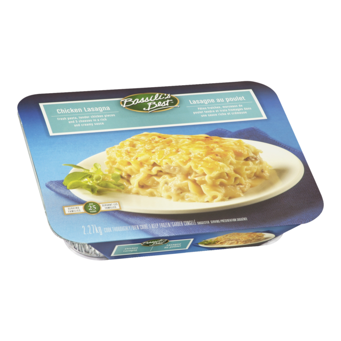 SOLD OUT - Bassili's Best Lasagna - Chicken (2.27kg)