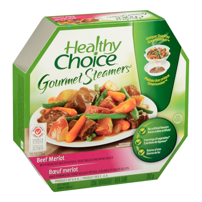 Healthy Choice Gourmet Steamers - Beef Merlot | Whistler Grocery ...