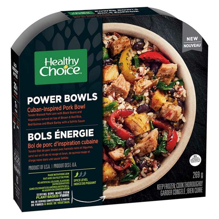 Healthy Choice Power Bowls - Cuban Inspired Pork Bowl