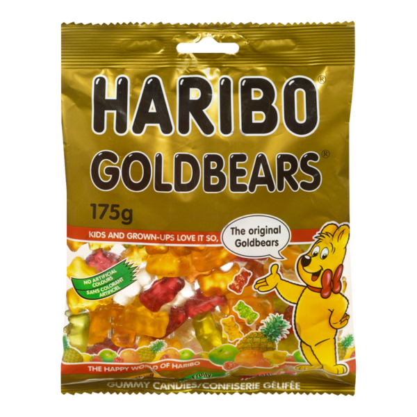 Haribo Gold Bears Gummi Bears 175g | Whistler Grocery Service & Delivery