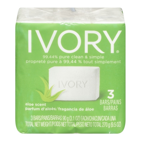 Ivory Soap Bars Aloe Scent 3S | Whistler Grocery Service & Delivery