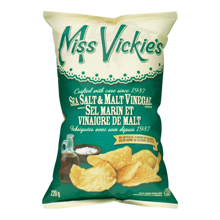 Miss Vickie's Chips - Sea Salt & Malt Vinegar