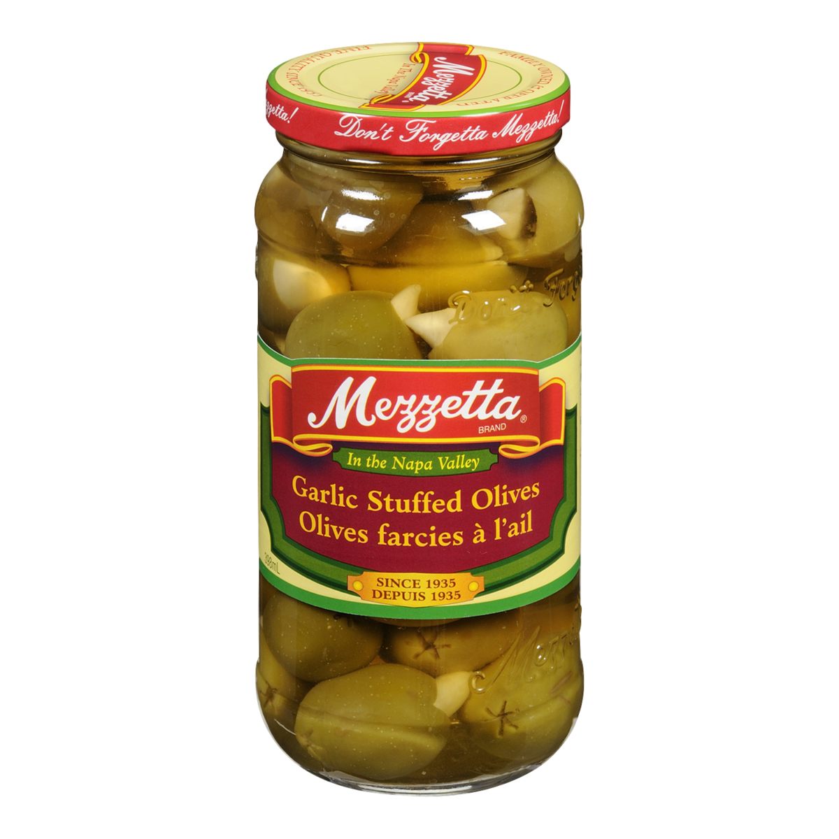 Mezzetta - Garlic Stuffed Olives 398ml | Whistler Grocery Service ...