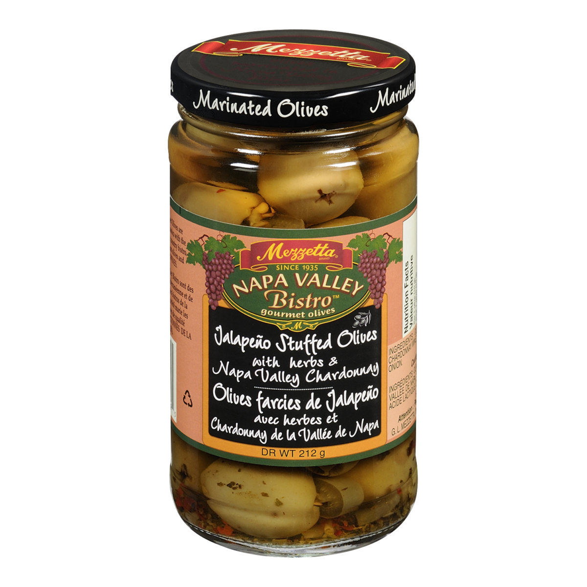 Mezzetta Napa Valley Bistro - Jalapeno Stuffed Olives | Whistler ...