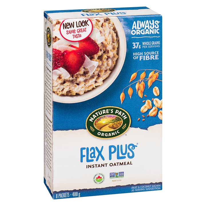 Nature s Path Instant Oatmeal Flax Plus Whistler Grocery Service Delivery