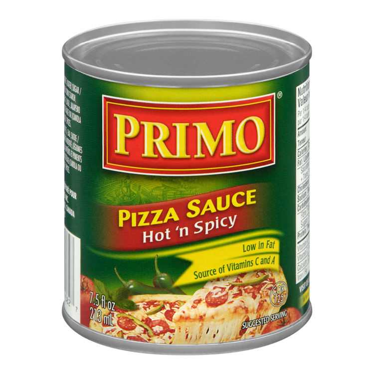 Primo Pizza Sauce Hot Spicy Whistler Grocery Service Delivery