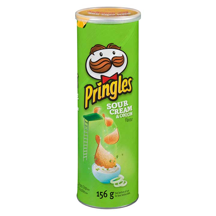 Pringles Chips - Sour Cream & Onion - 156g | Whistler Grocery Service ...