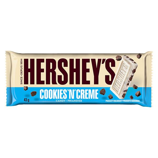 Hershey's Cookies 'n' Creme Bar 43g | Whistler Grocery Service & Delivery