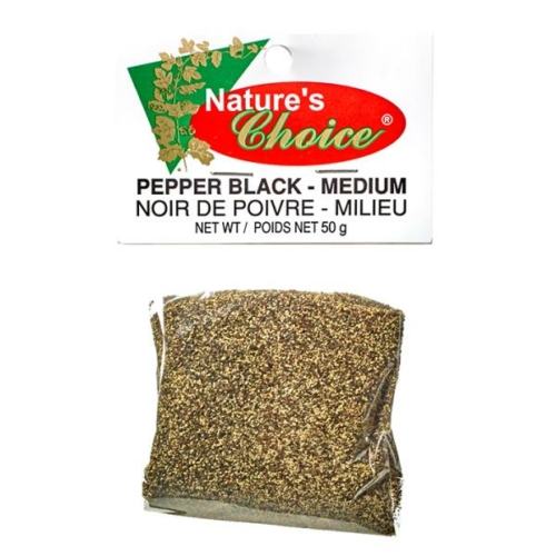 Nature's Choice Medium Black Pepper 42g