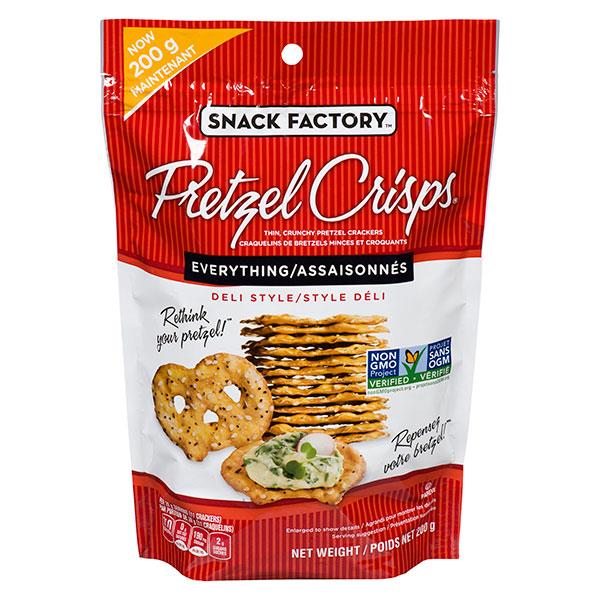 Snack Factory Pretzel Crisps Everything 200g Whistler Grocery Service And Delivery 